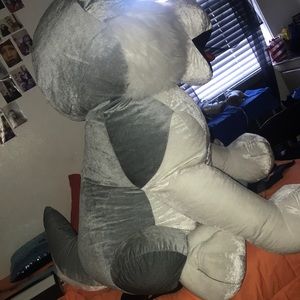 Giant plush dog